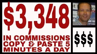 My Lead Gen Secret Review - $3,348.00 In Commissions - Copy & Paste 5 Minutes A Day Method.
