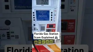 Another Scam In Florida 🚔 Bradenton Gas Pump Fruad