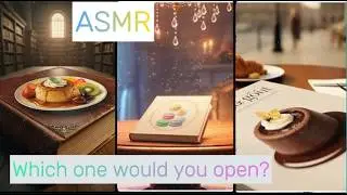 【AI ASMR】 Which magical book will you choose? Discover your favorite dessert! もし魔法の本が目の前にあったら、どれにする？