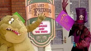 Dr. Facilier and Louis reunite with Ray the Firefly during Long Lost Friends Week