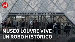 Robo en el Museo del Louvre: sustraen 9 piezas de joyer&iacute;a hist&oacute;rica