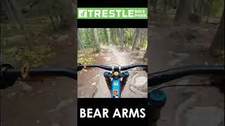 Barreling down Bear Arms trail - Trestle Bike Park #trestlebikepark #mtb #colorado