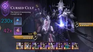 Watcher of Realm, 230x rare summon & 42x Lord summon.