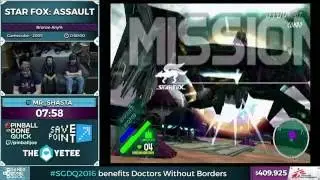 Star Fox: Assault by Mr_Shasta in 42:36 - SGDQ 2016 - Part 107