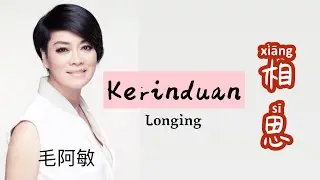 相思 - Xiang Si - Mao Amin (毛阿敏) - Kerinduan - Acacia - Lagu Mandarin Subtitle Indonesia Pinyin