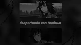- ̗̀ASMR ─ despertando con tomioka│«sub. español» - ‹audio japonés› ⌇ puckyh ꨄ
