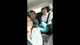 Sisters road trip rehearsal