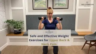 Safe and effective weight exercises for upper back & neck pain // Langley BC Chiropractor