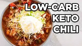 Keto Chili Recipe That's Low Carb & Healthy with 6 Net Carbs