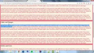 Whitespace in HTML