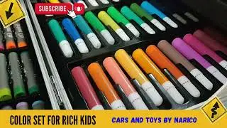 COLOR SET FOR RICH KIDS || CARS AND TOYS BY NARICO
