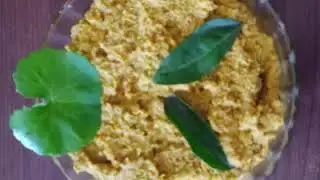 'Brain Food' medicinal chutney with mandookaparni