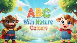 ABC With Nature Colours | Learn A&ndash;Z Colors from Nature | BuddyLand ABC