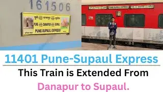 11401 Pune Supaul Exp Journey. PUNE To SOU. #journey #11401 #punetosupaul
