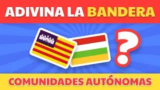 Adivina Las Banderas de las Comunidades Aut&oacute;nomas de Espa&ntilde;a 🇪🇸 🤔 - Spain Trivia