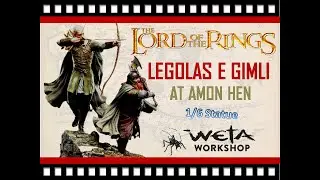 Lord Of The Rings Legolas and Gimli at Amon Hen 1/6 Statue by Weta