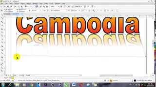 New Corel Draw Trick: How to Create Dropshadow Text