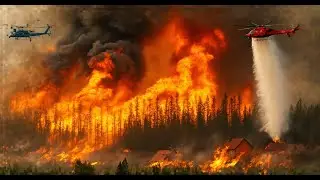 Massive Wildfire Devastates South Africa &ndash;🔥 Unbelievable Footage!
