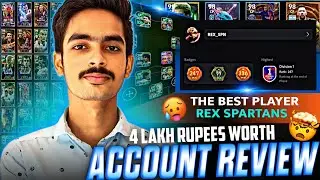 ACCOUNT REVIEW OF BEST PLAYER REX SPARTANS 🥶🔥 || അവൻറെ അക്കൗണ്ട് കണ്ട് എൻറെ കിളി പോയി🤯❤‍🔥RUMMI LIVE🥹