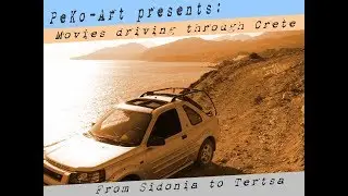 Kreta - Crete - A ride from Sidonia to Tertsa - Timelapse Movie