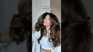 The perfect blowout routine 💗 #blowoutroutine #blowouthair #blowoututorial #hairtok #autowrap