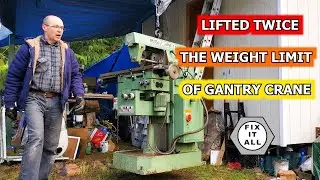 VEVOR Electric Chain Hoist test lift 2440lbs