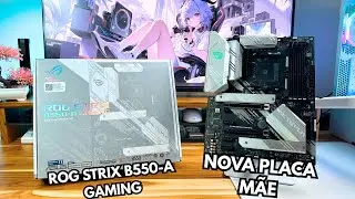 Placa-Mãe ROG Strix B550-A Gaming | Ainda Compensa o AM4 em 2025? Review Completo!