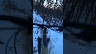 badly damaged carbon frame #mtb #mountainbike  #carbonfiber #goprosnow