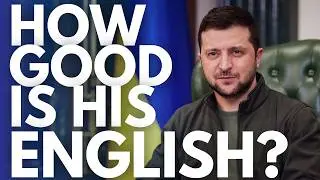 English teacher reacts to Zelenskyy speaking English