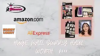 NAIL SUPPLY HAUL 2020 HUGE $500+ QUARANTINE SHOPPING SPREE   *BEGINNER FRIENDLY*