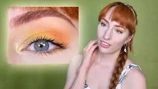 Summer Style Smokey🌞 | Easy Yellow eyelook | Tutorial