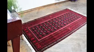 Baluchi rugs - Antique classic carpet size : 182x95cm - 3.11 x 5.97 foot