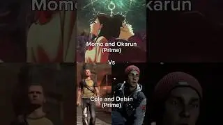 Momo and Okarun vs Cole and Delsin