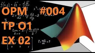#004 MATLAB matrice vecteur transpos&eacute; inv( ), determinant det() produit de deux matrices