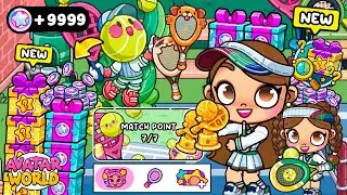 Como CONSEGUIR TODAS LAS MONEDAS Y SECRETOS de TENIS 🤩 Nueva Actualizacion en Avatar World