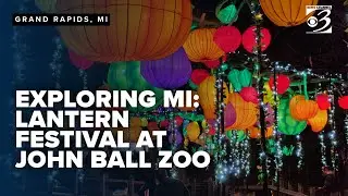Exploring Michigan: Grand Rapids Lantern Festival illuminates John Ball Zoo