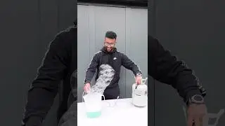 Helium Gas Bubbles!