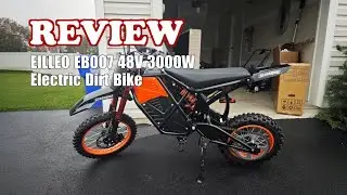 EILLEO EB007 48V Electric Dirt Bike - Review