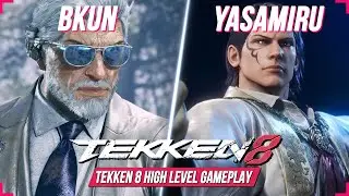 TEKKEN 8 ⚡ BKUN (VICTOR) Vs Yasamiru (CLAUDIO)⚡ T8 Best High Level Ranked Match ⚡