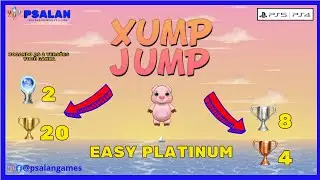 🏆Xump Jump - Easy Platinum 2 Minutos (PS4/PS5)