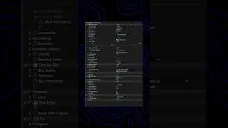DESIGN TOPOGRAPHIC MOTION GRAPHICS IN AFTER EFFECT. #topographic #motiongraphics #shorts