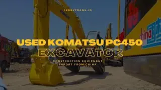 Used Komatsu PC450 Excavator Construction Equipment For Sale In China