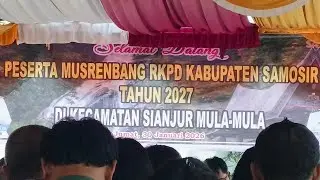 Musrembang RKPD Kabupaten Samosir