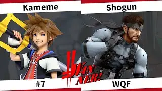 WINNER!#10 WQF - R2G | かめめ ソラ vs しょーぐん スネーク - スマブラ 大会 WINNER#10 Winner's Quarters