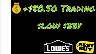 Live Daytrade Small Shares $LOW $BBY +$80.50 2/27/2019