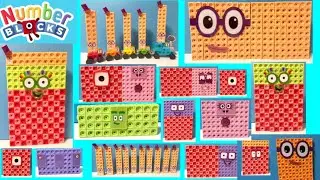 numberblocks addition 20-200 and 20 times tables multiplications X20 numberblocks toys learning fun
