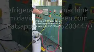auto R32 refrigerant filling equipment refrigerant charging machine #refrigerant  #machine