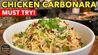 Creamy Chicken Carbonara Recipe: Loaded with Flavor and So Easy to Make
