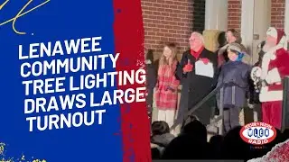 Lenawee County Christmas Tree Lighting | WLEN News
