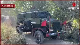 Gunfight broke out after terrorists attacked security forces in Sangam area